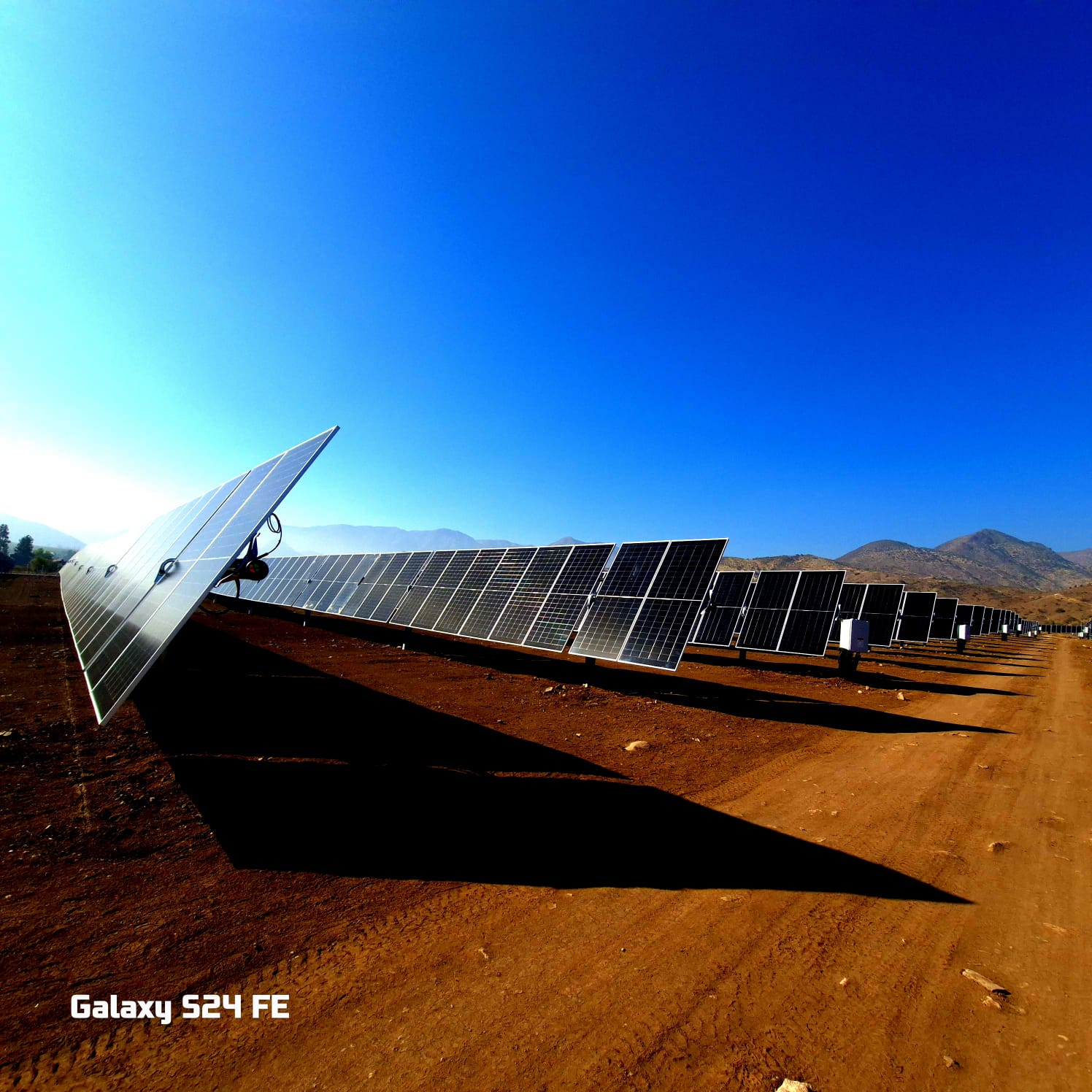 Instalación de energía solar industrial