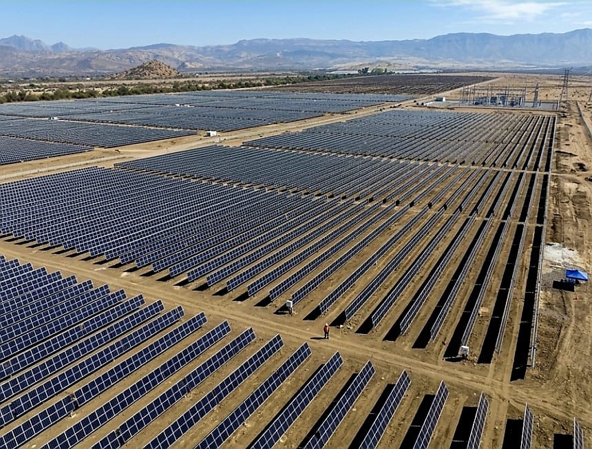 Parque Solar — Vista Aérea